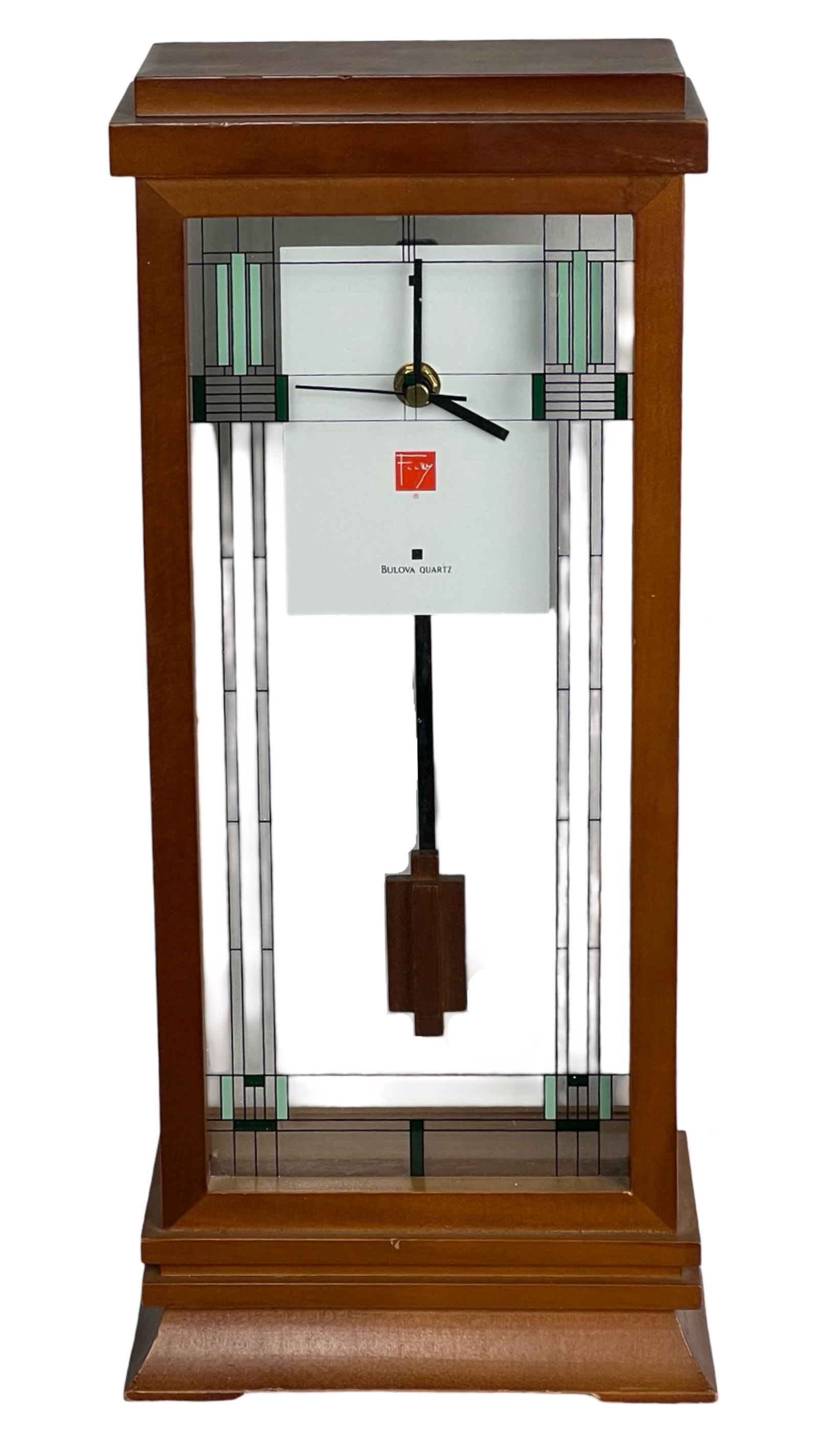 Frank Lloyd Wright Mantel Clock by Bulova (1 of 3)
