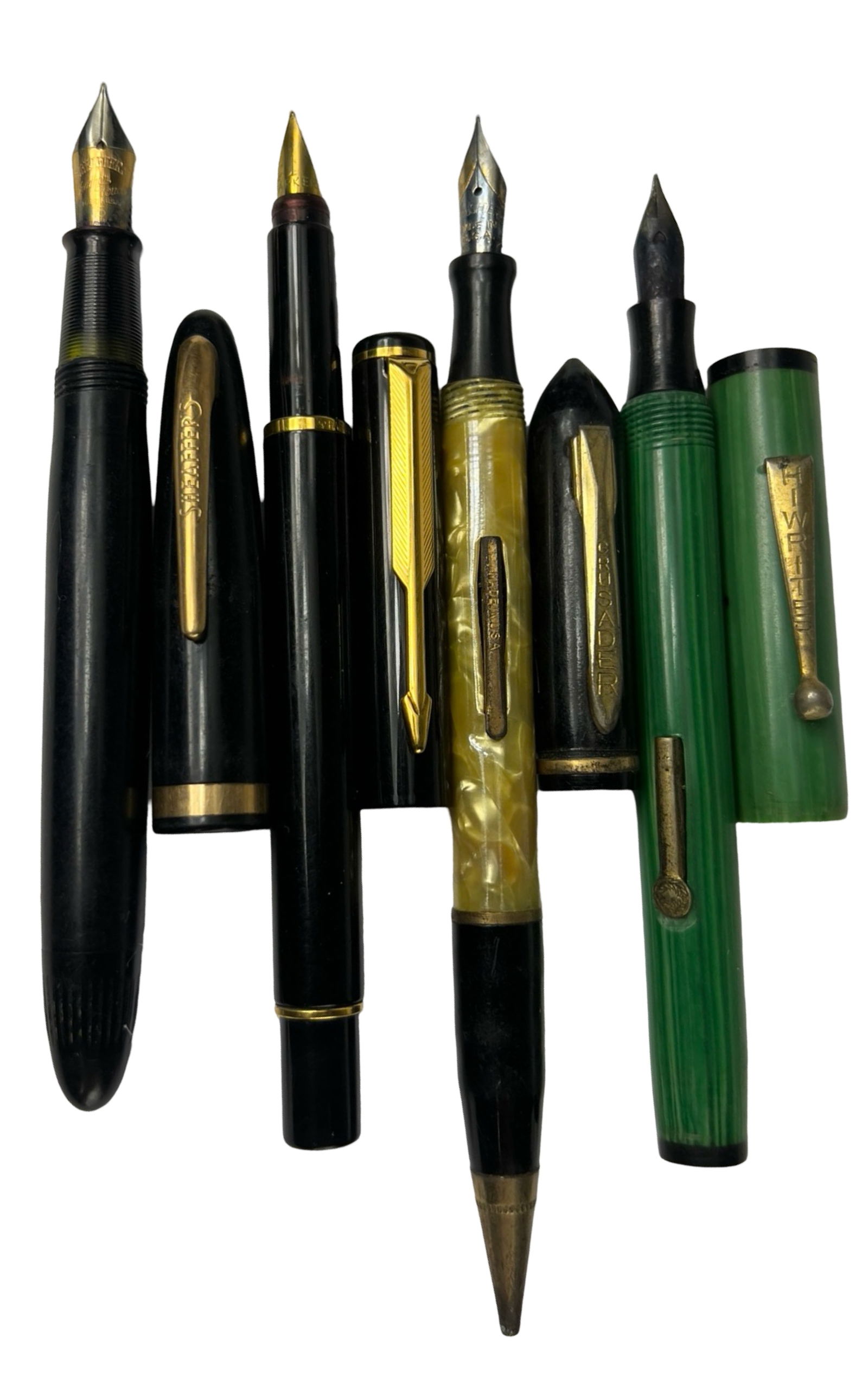 Vintage Fountain Pens- Parker, Sheaffer's, 14k Go (1 of 13)