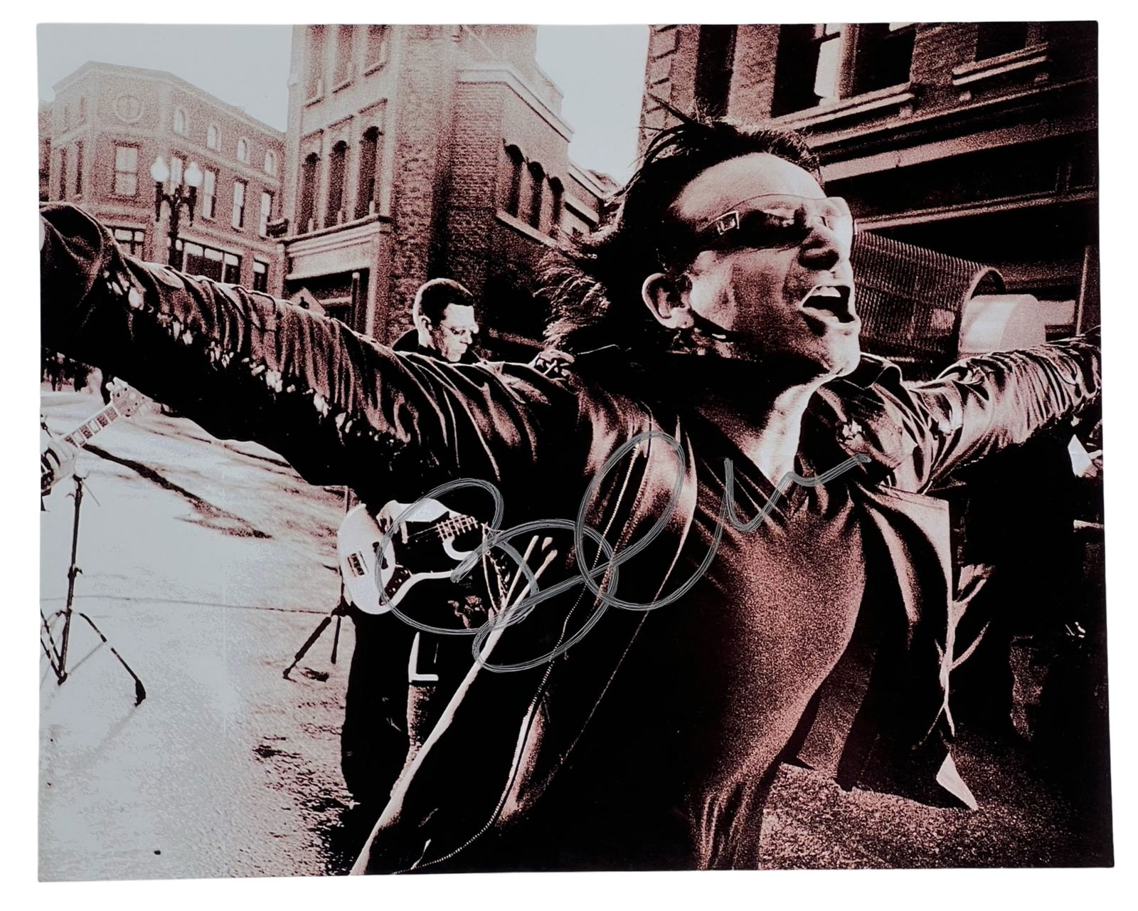 Bono "U2" Legend Signed/ Autographed Photograph (1 of 3)