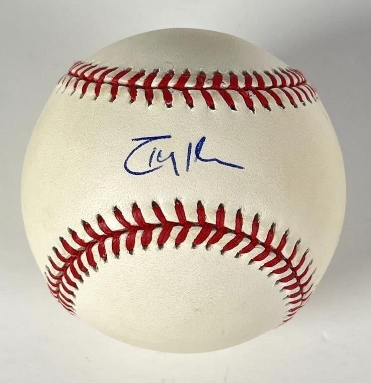 Randy Johnson Autographed/ Signed Baseball (1 of 3)
