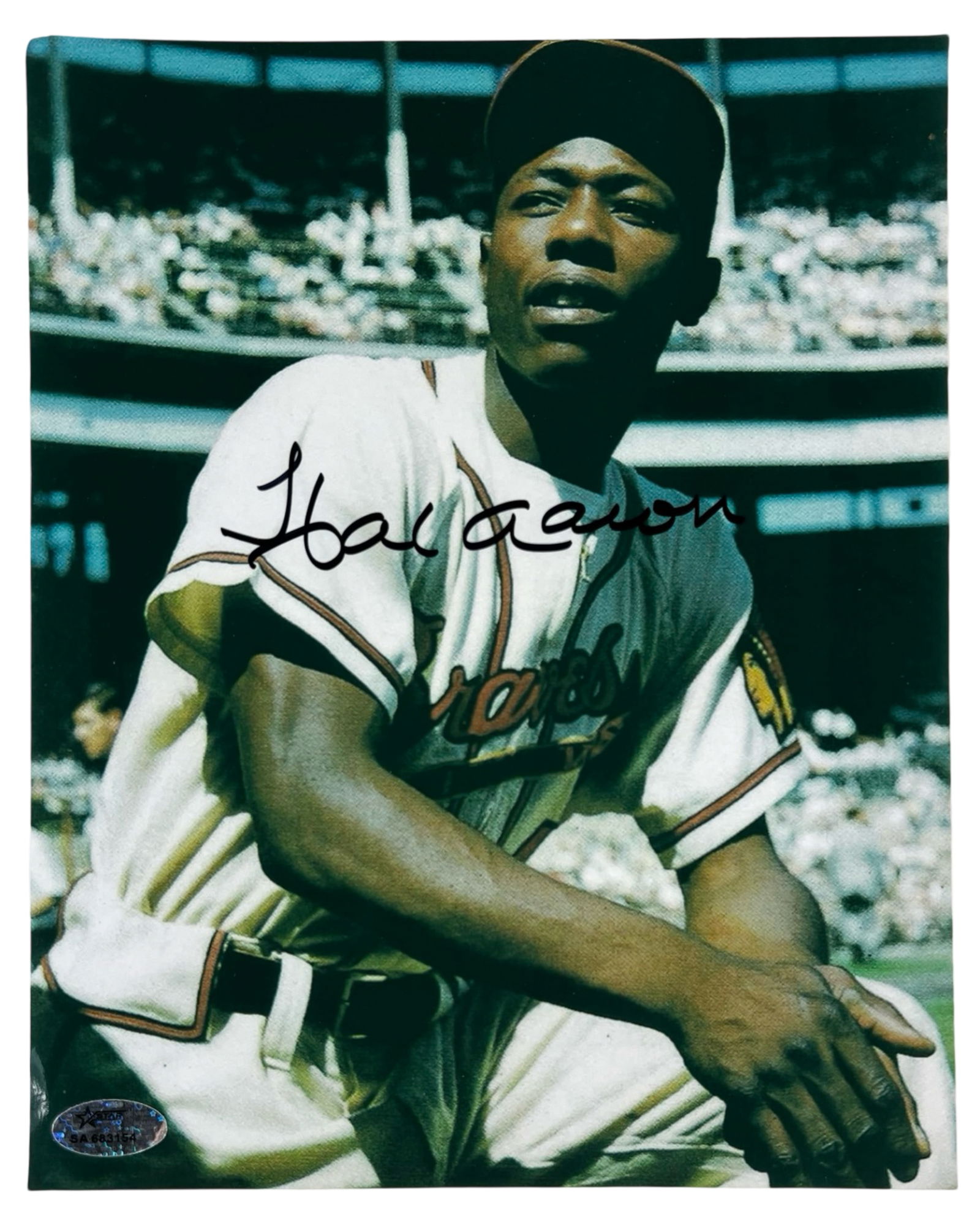 Hank Aaron Autographed/ Signed Photograph (1 of 3)