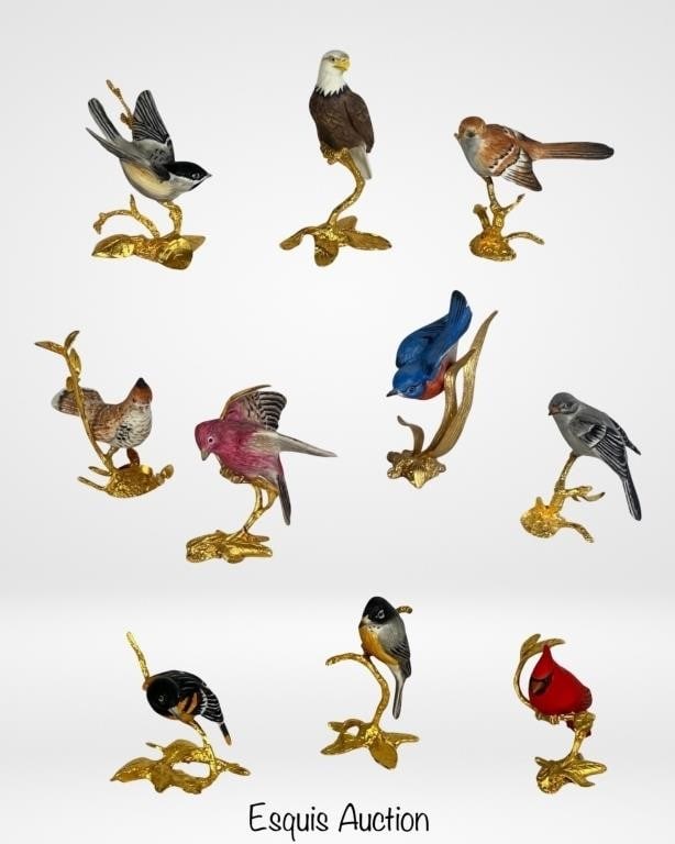 Boehm- Collection of 10 Miniature Bird Figurines (1 of 8)