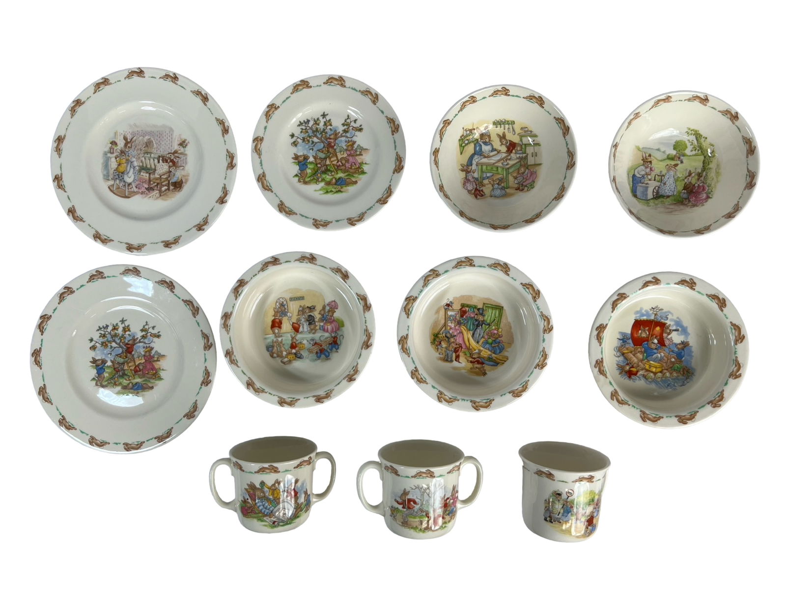 Royal Doulton Bunnykins Children Bowls & Mugs (1 of 5)