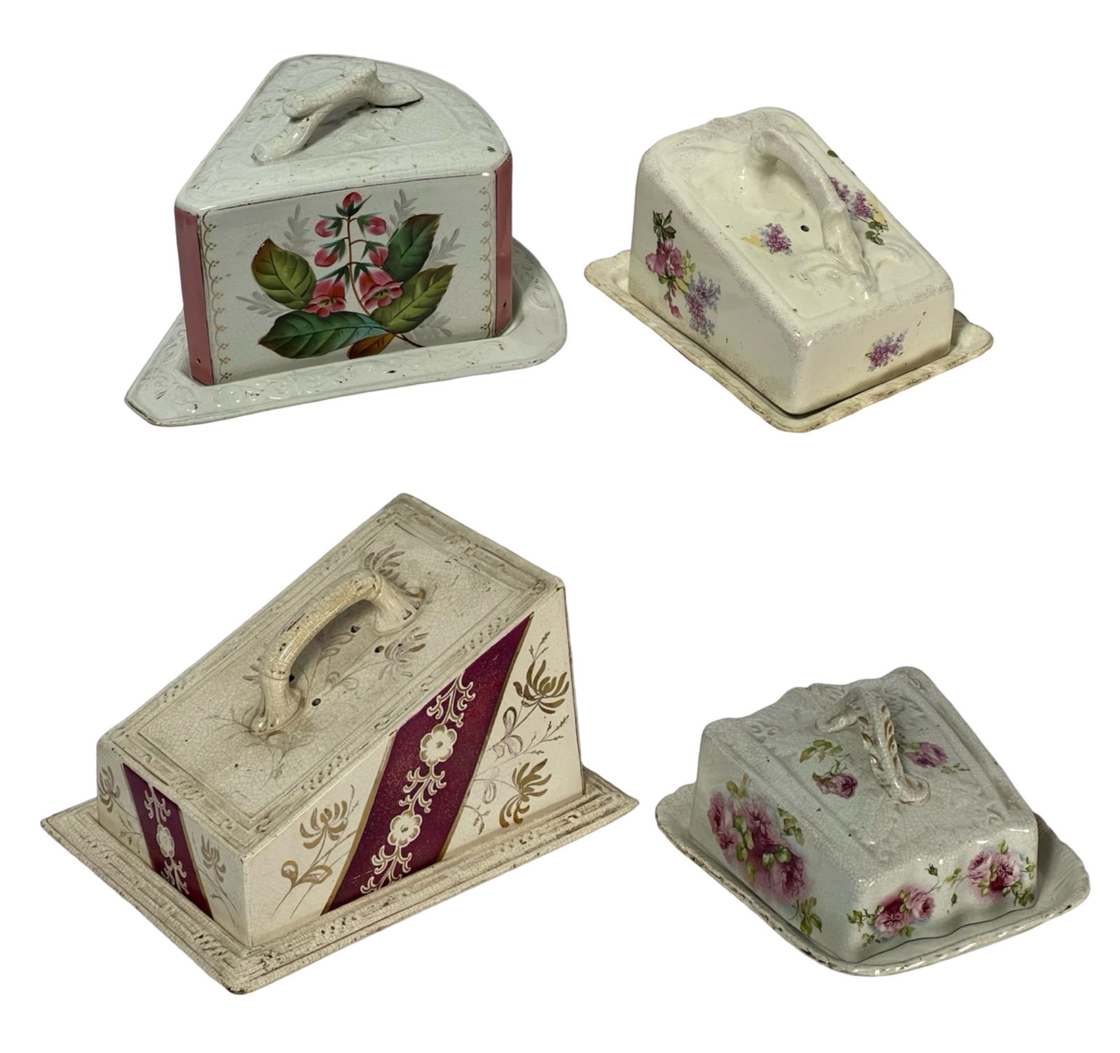 Group of 19th Century Cheese Dishes (1 of 10)