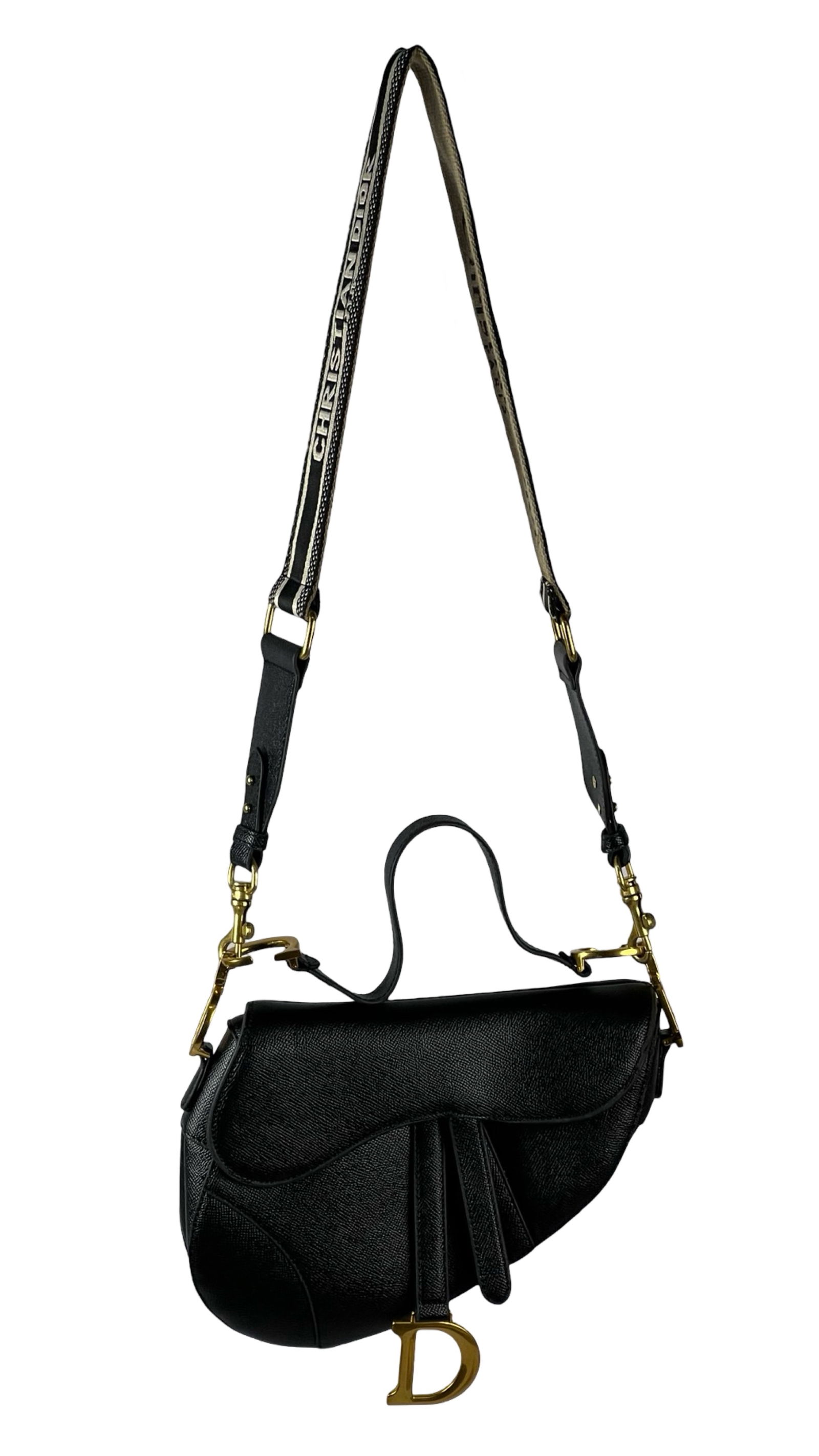 Lady's Leather Mini Saddle Shoulder Bag/ Handbag (1 of 7)