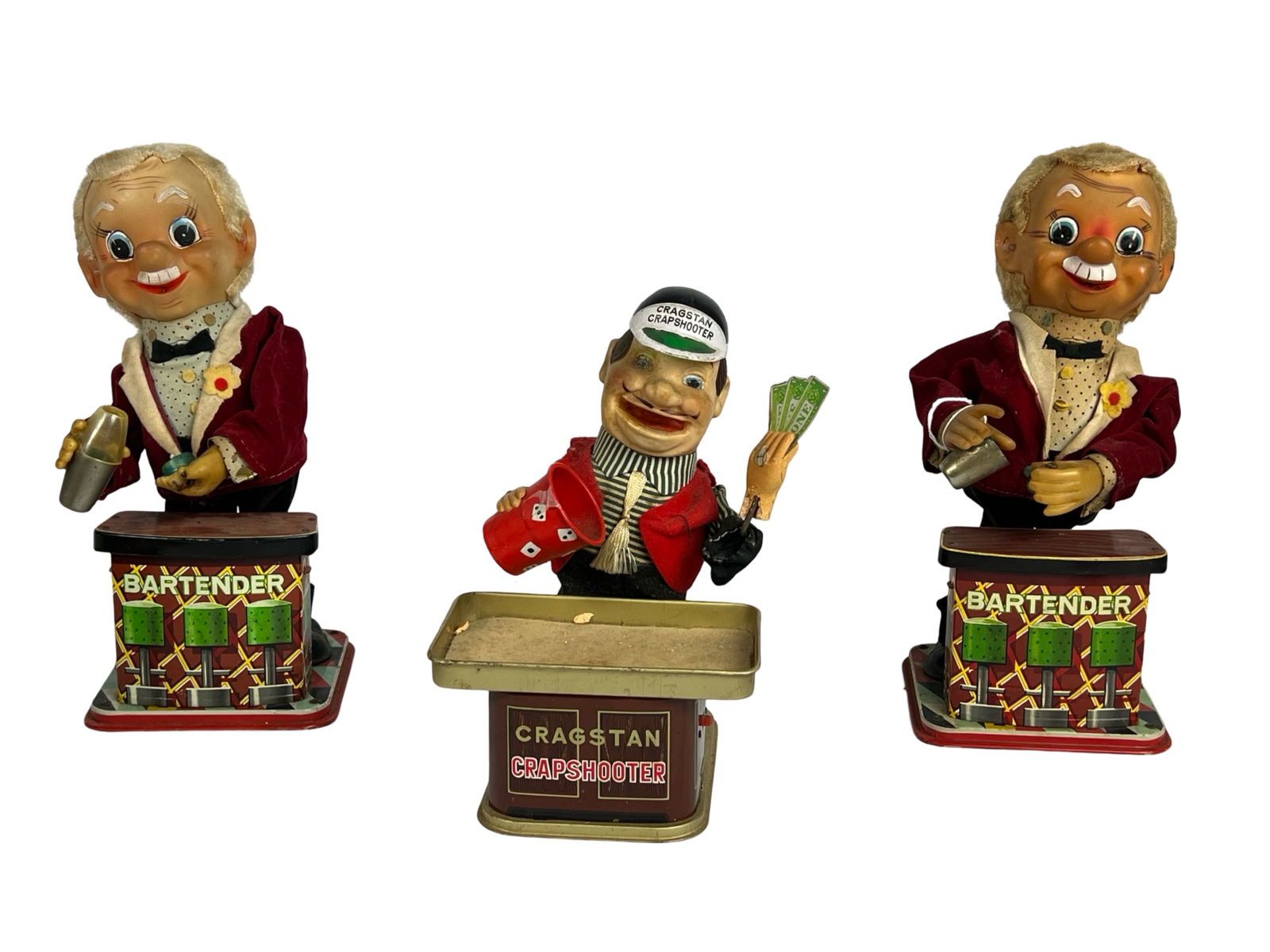 Vintage Crapshooter & Bartenders Bat Op Toys (1 of 4)