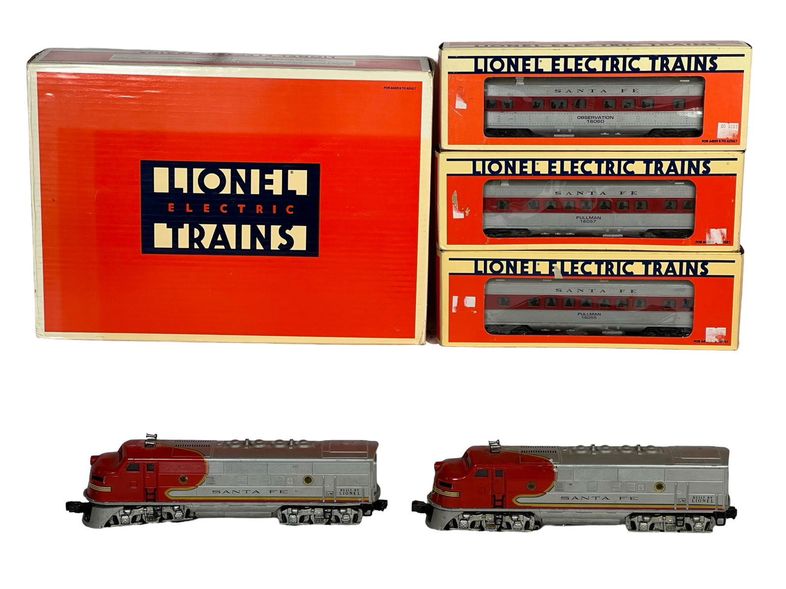 Lionel Santa Fe F3 AA Units & Train Cars (1 of 5)
