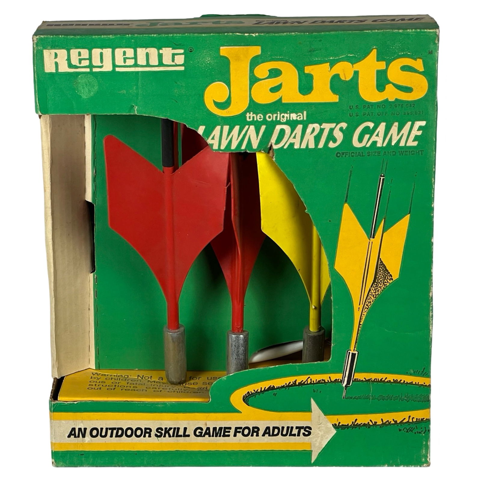 Vintage Jarts OutdoorLawn Darts Game Regent (1 of 3)