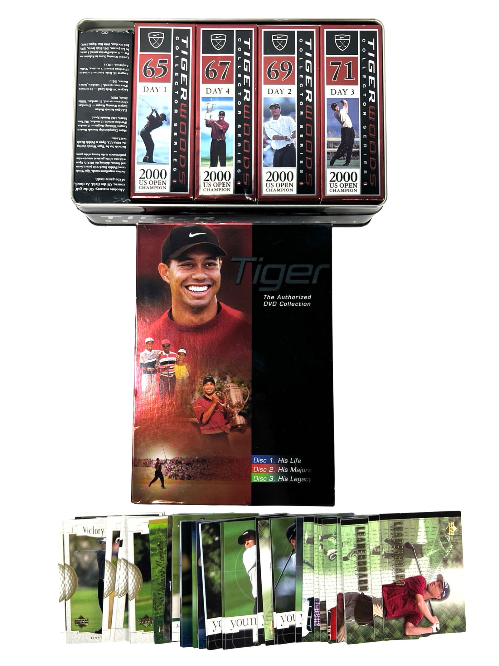 Tiger Woods Collector Series Golf Balls & DVD Set (1 of 2)