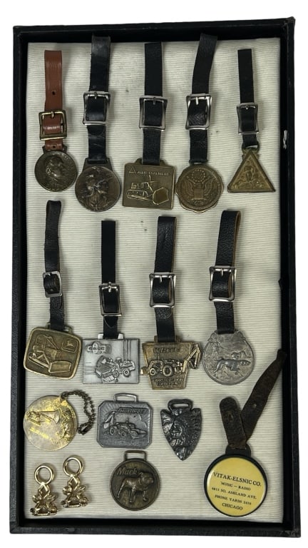 Group of Vintage Pocket Watch Fobs (1 of 2)