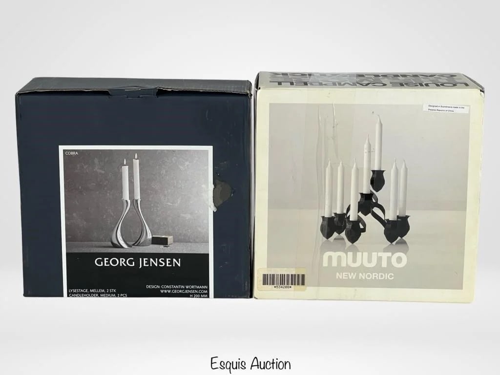 Georg Jensen & Muuto Modernist Candleholders (1 of 5)