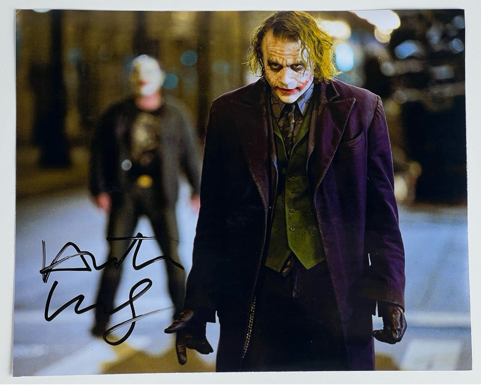 Heath Ledger "Joker" Autographed Photograph (1 of 3)