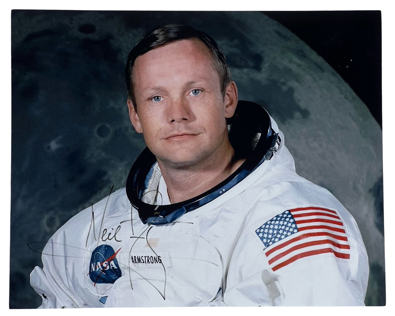 Neil Armstrong Autographed/ Signed Photograph (1 of 2)
