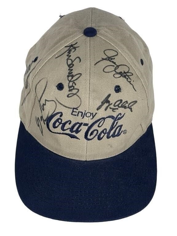Hat Autographed by Five Baseball Stars (1 of 5)