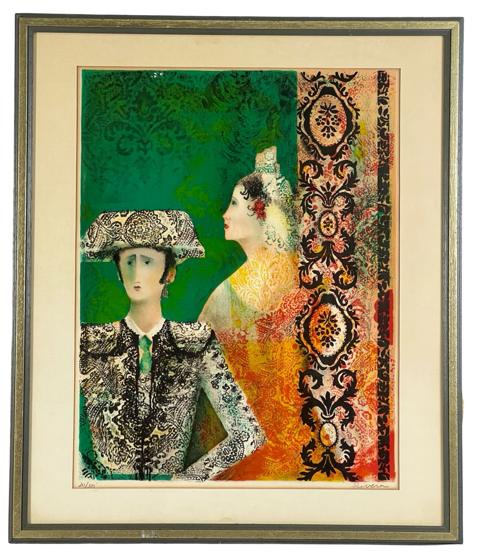 Antonio Rivera Signed LE Lithograph (1 of 4)