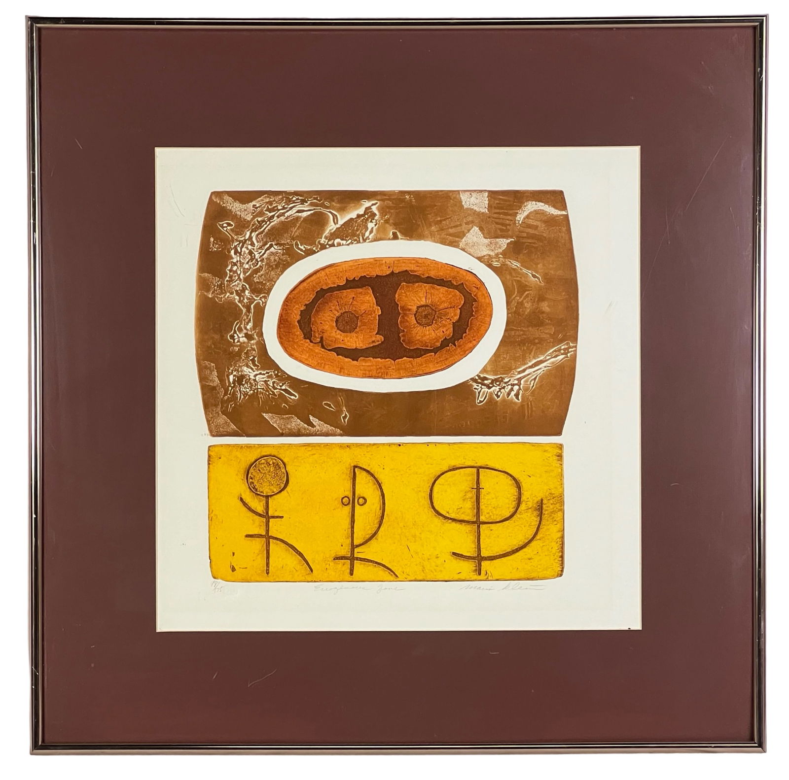 "Erogenous Zone" LE Signed Abstract Lithograph (1 of 4)