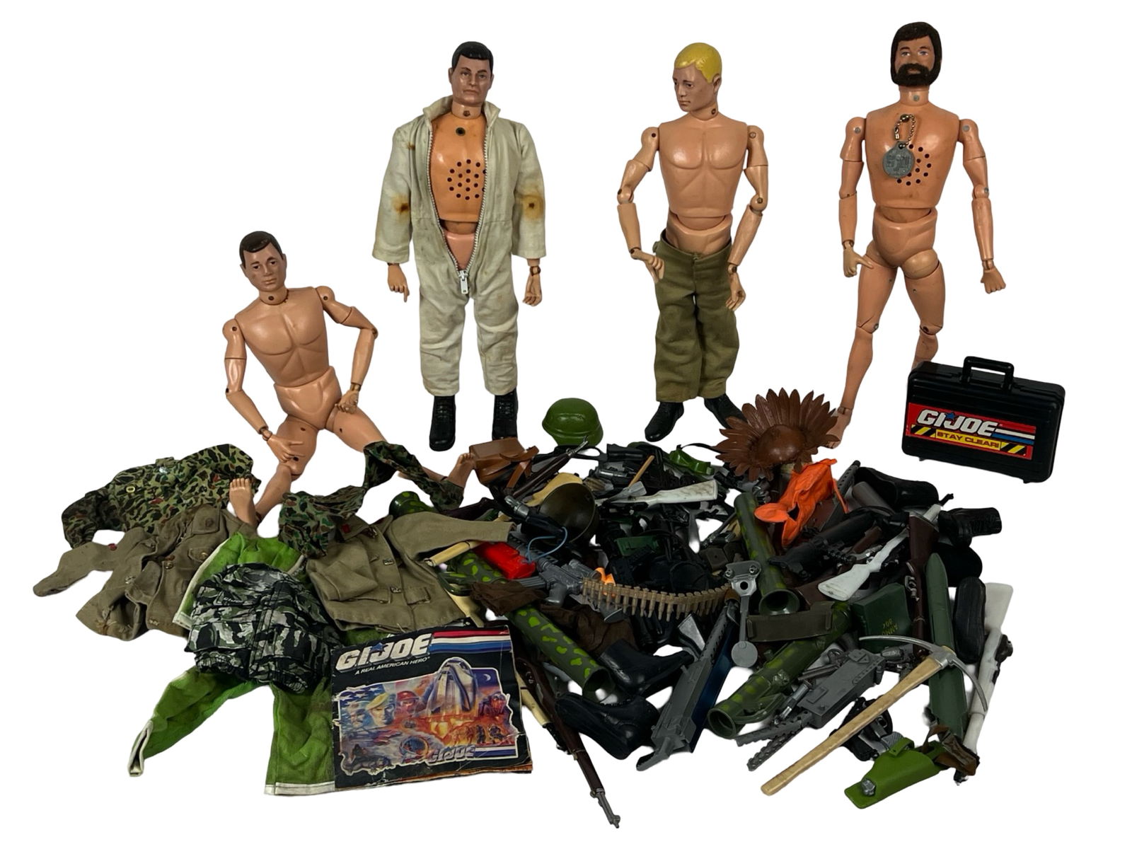 Vintage GI Joe Action Figures with Weapons & Acces (1 of 3)