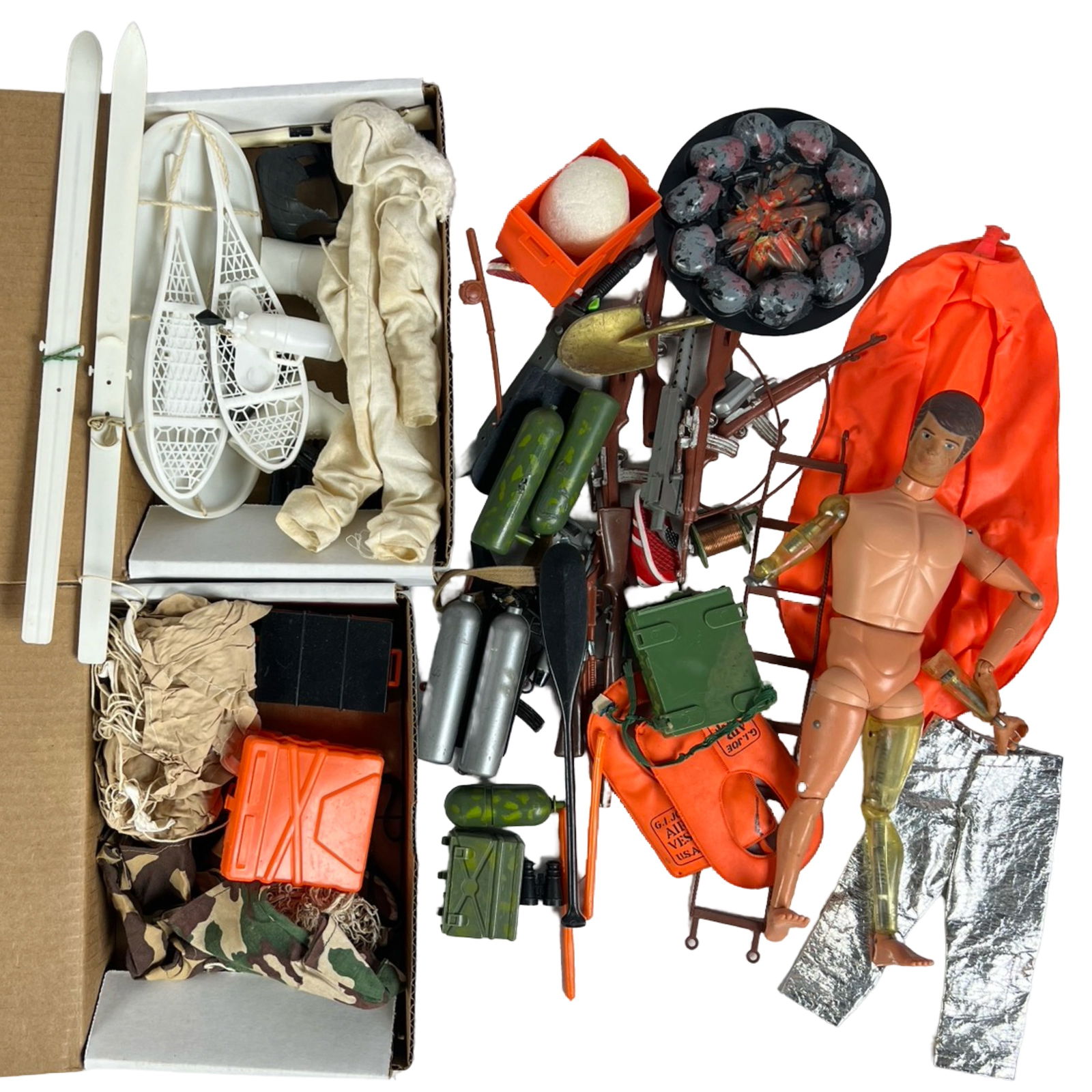 Vintage GI Joe Action Figure with Weapons & Access (1 of 4)