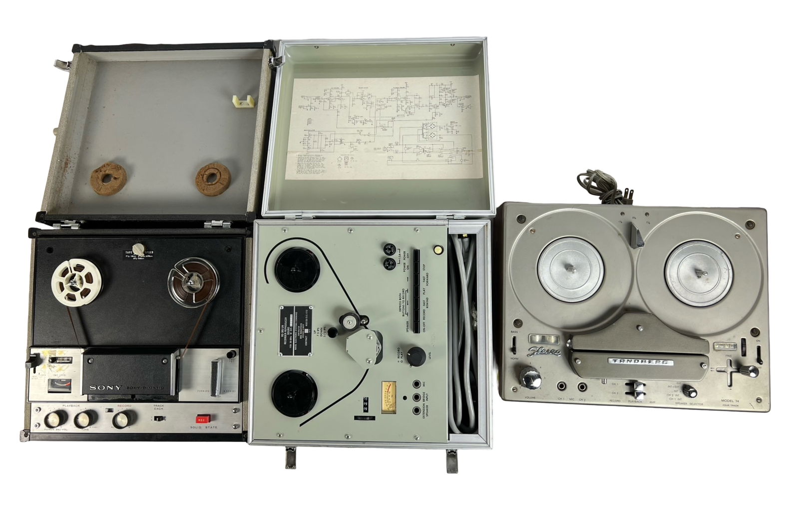 Vintage Reel to Reel Tape Recorders/ Players (1 of 4)