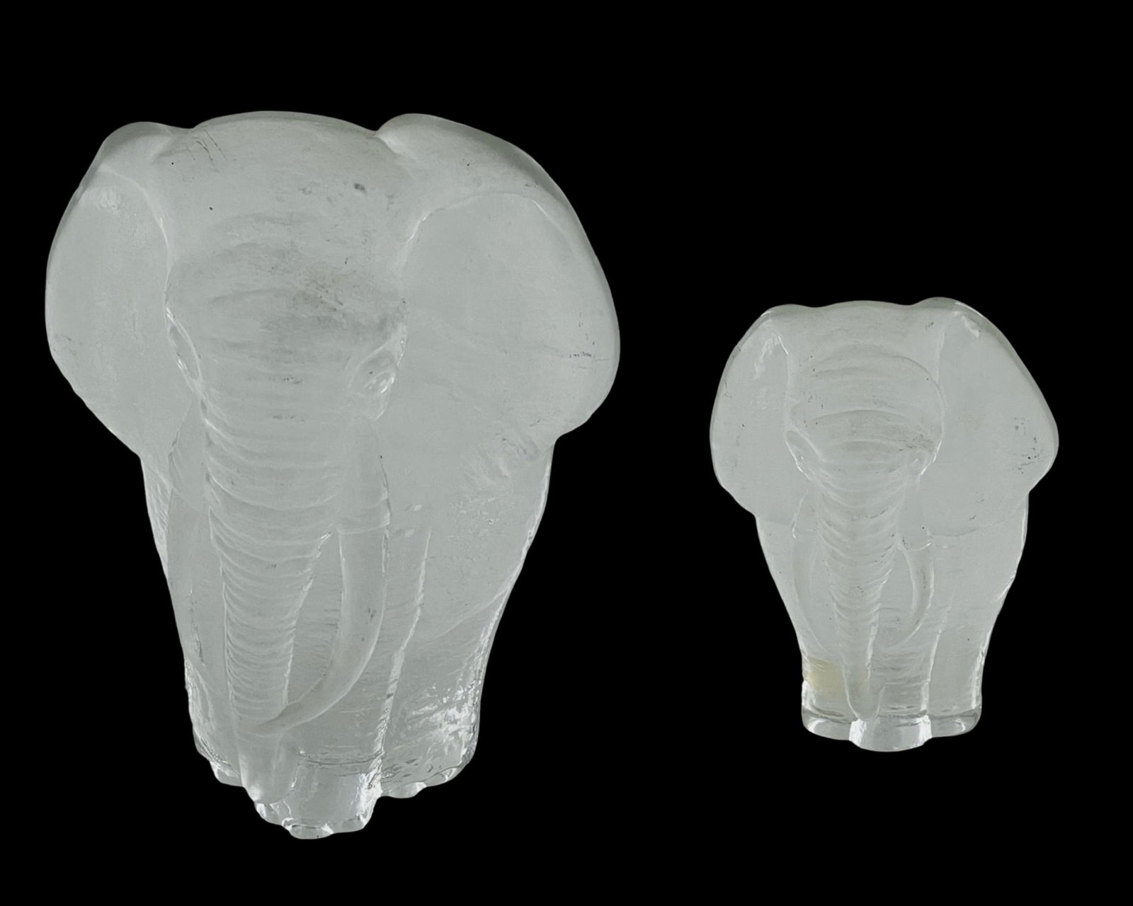 Mats Jonasson Swedish Art Glass Elephants (1 of 5)