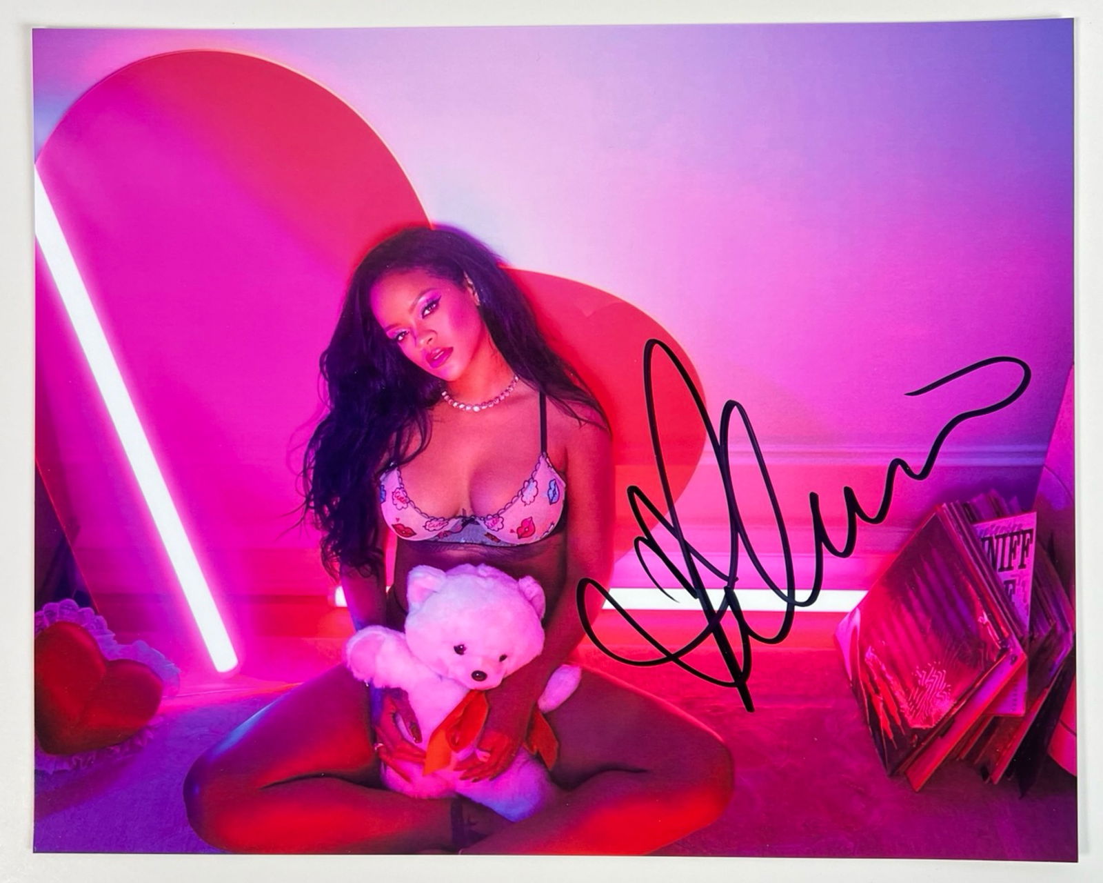 Rihanna Autographed/ Signed Sexy Photograph (1 of 2)