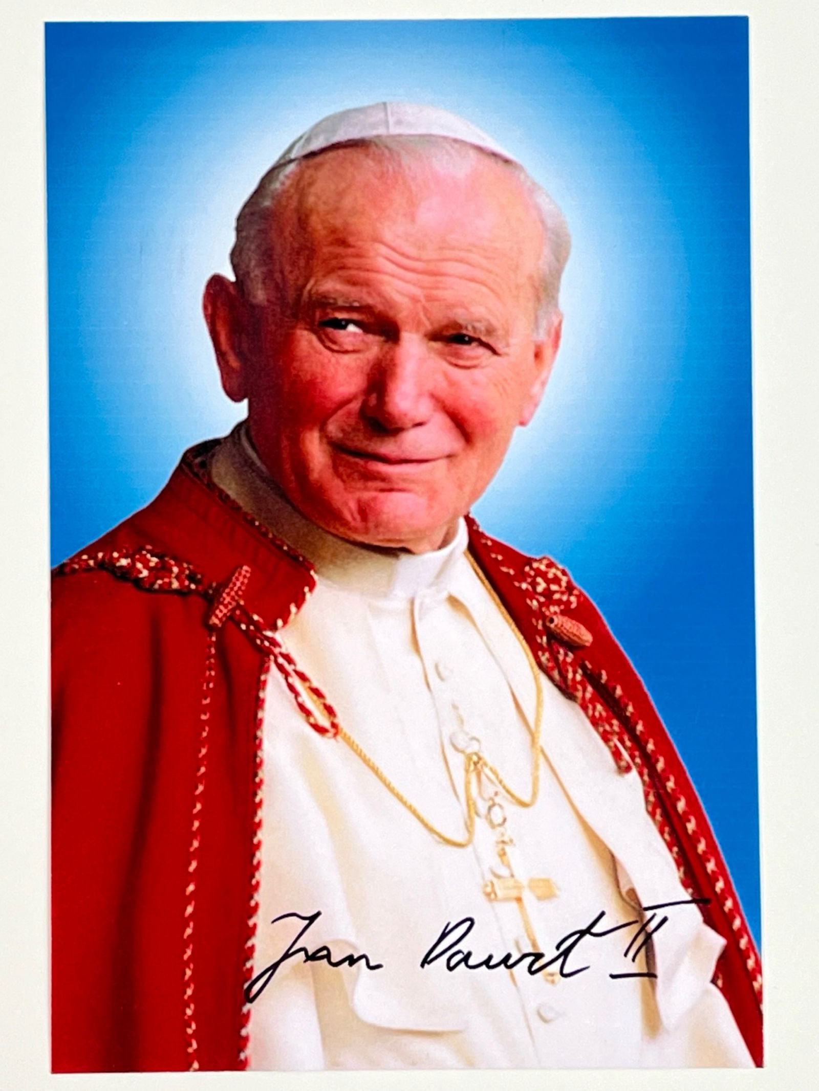 Pope John Paul II Autographed / Signed Photograph (1 of 3)