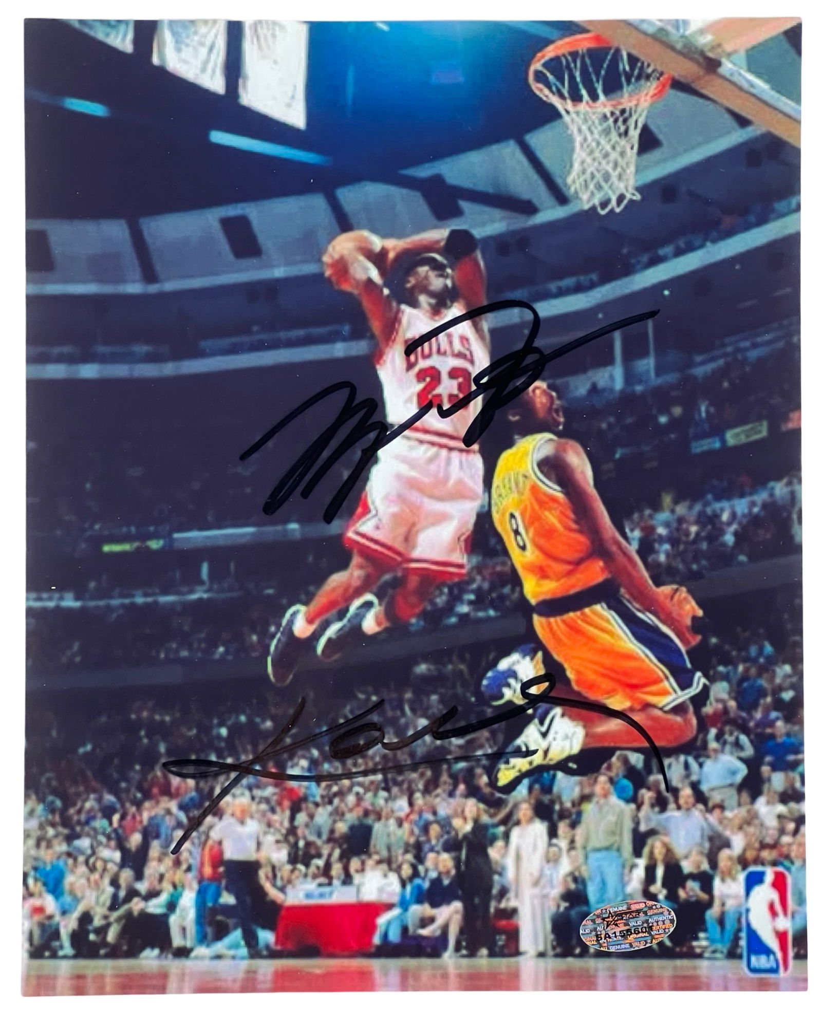 Michael Jordan & Kobe Bryant Signed Photograph (1 of 3)