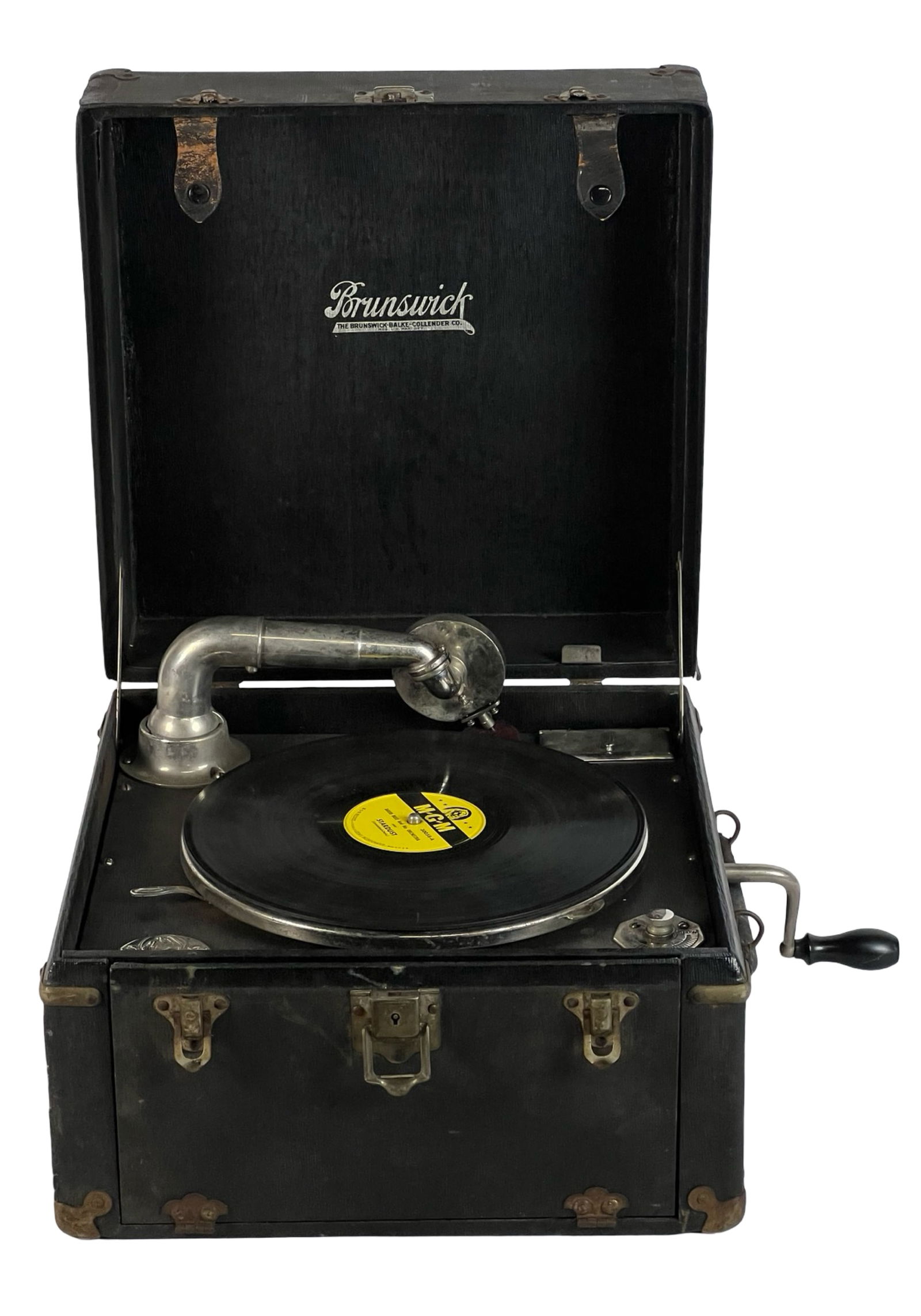 Antique Brunswick Model 101 Portable Phonograph (1 of 6)