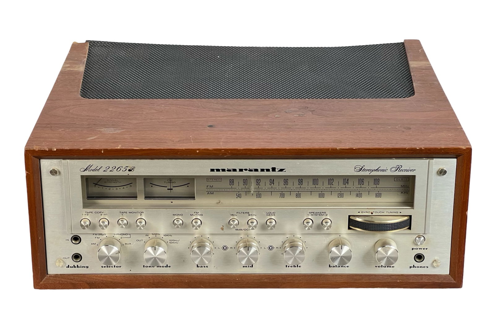 Vintage Marantz 2265B Stereophonic Audio Receiver (1 of 7)