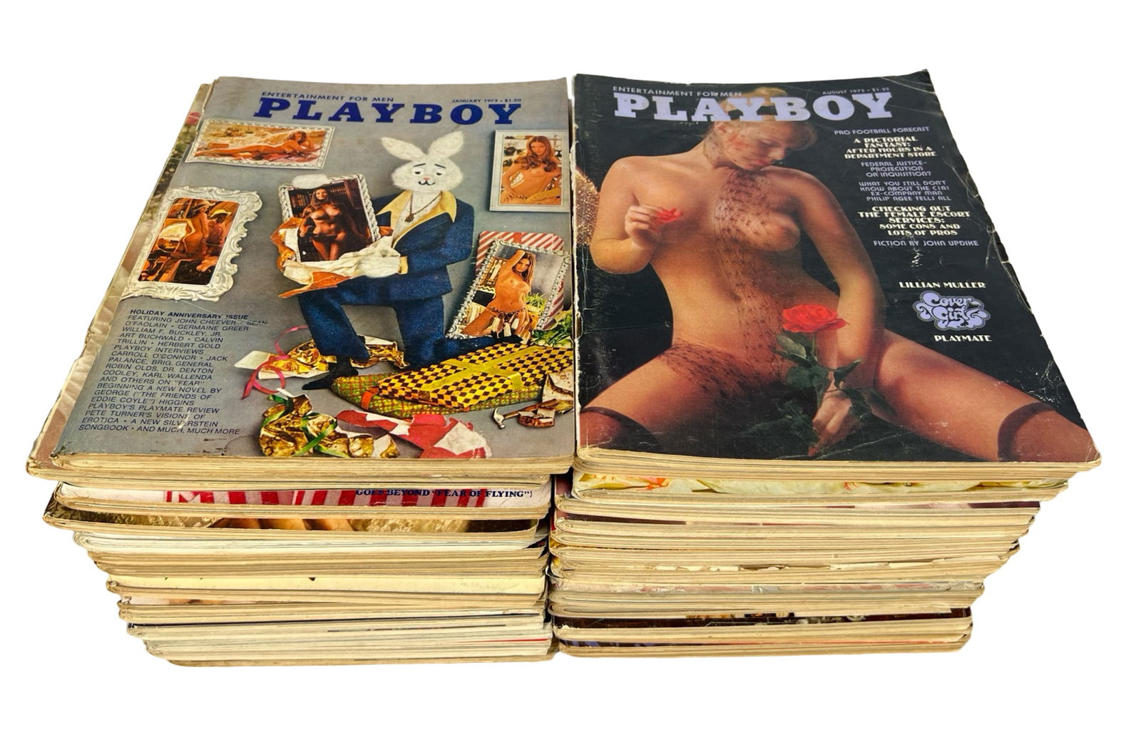 Collection of Vintage 1970's Playboy Magazines (1 of 2)