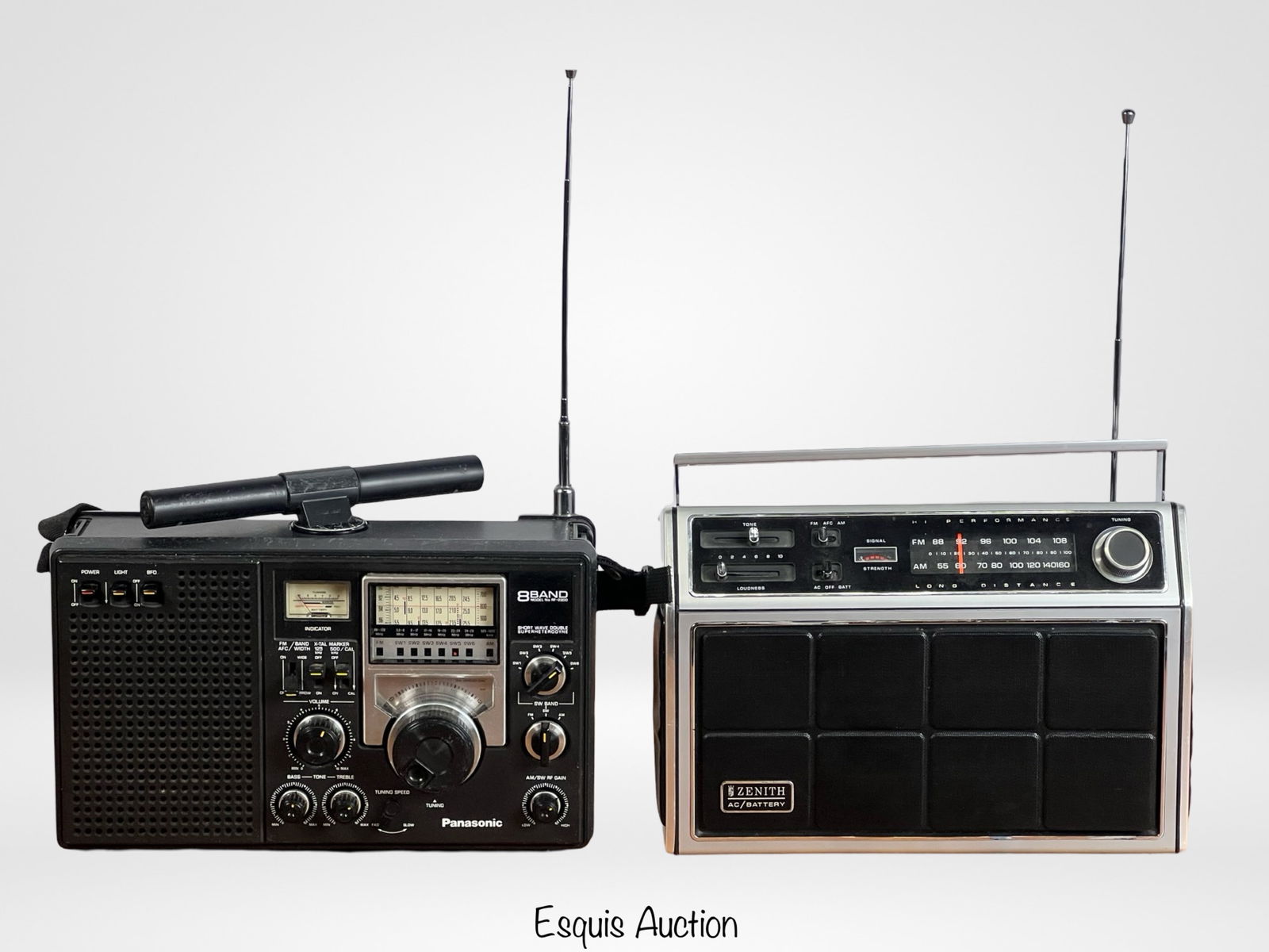 Panasonic & Zenith Portable Shortwave Radios (1 of 3)