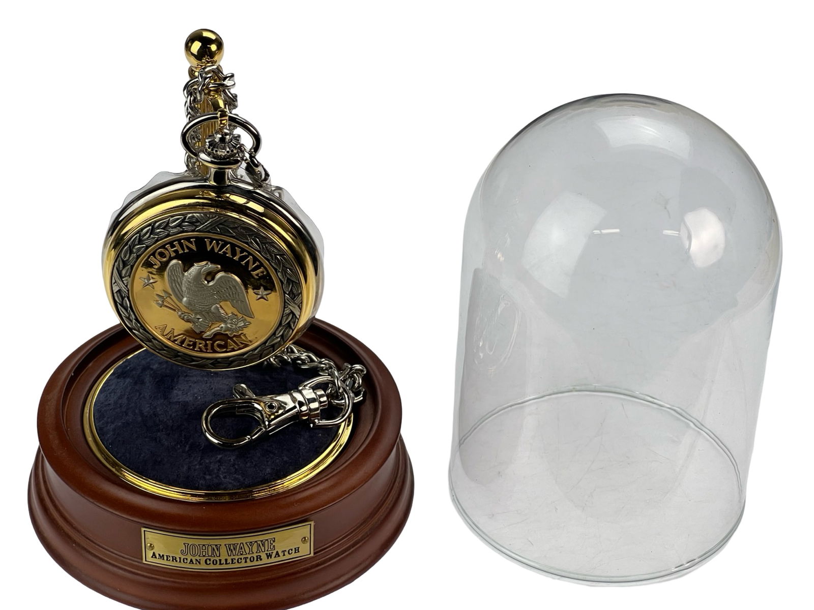 Franklin Mint John Wayne Pocket Watch (1 of 3)