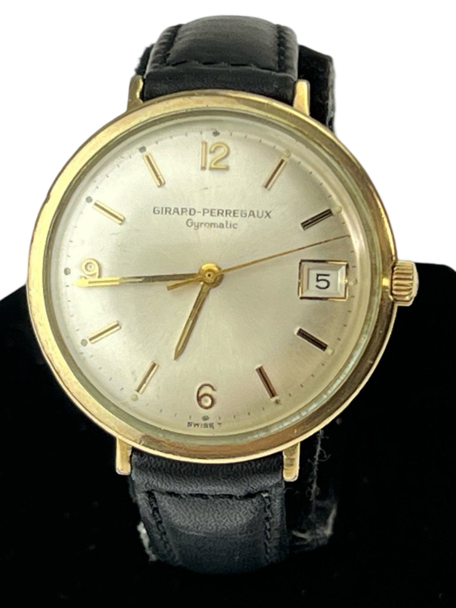 Girard Perregaux 10k Gold Filled Gyromatic Watch: Vintage Girard Perregaux 10k Gold Filled Gyromatic Men's Wrist Watch. Automatic. Good working condition.