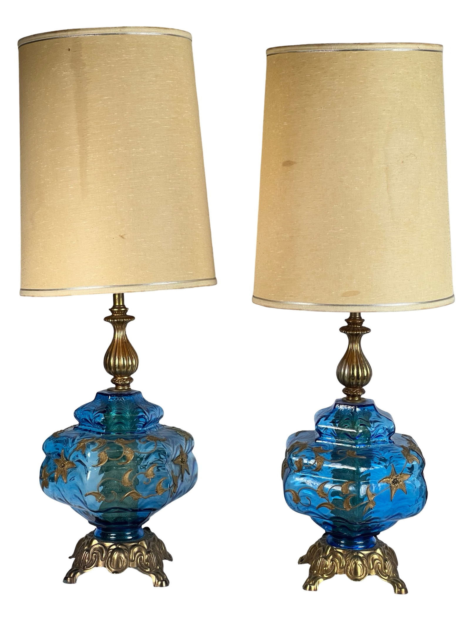 1960s Falkenstein Hollywood Regency Table Lamps (1 of 5)