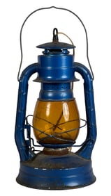 Dietz No. 8 Blue Air Pilot Electrified Lantern