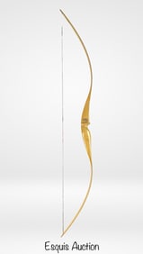 Vintage Black Hawk Yellow Jacket 66" Archery Bow