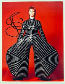 David Bowie Autographed/ Signed Photograph
