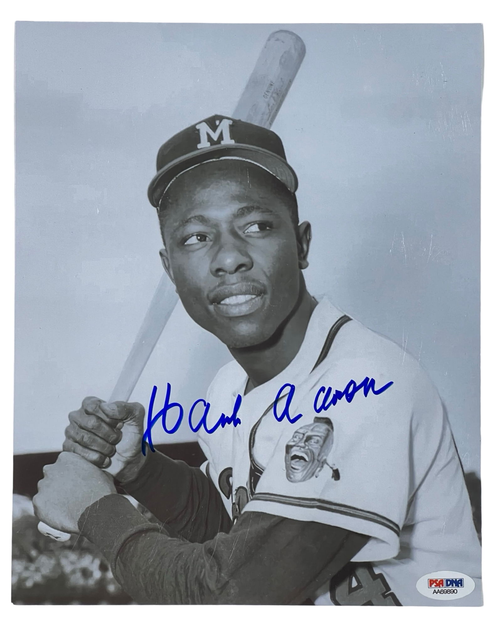 Hank Aaron Autographed/ Signed Photograph (1 of 3)