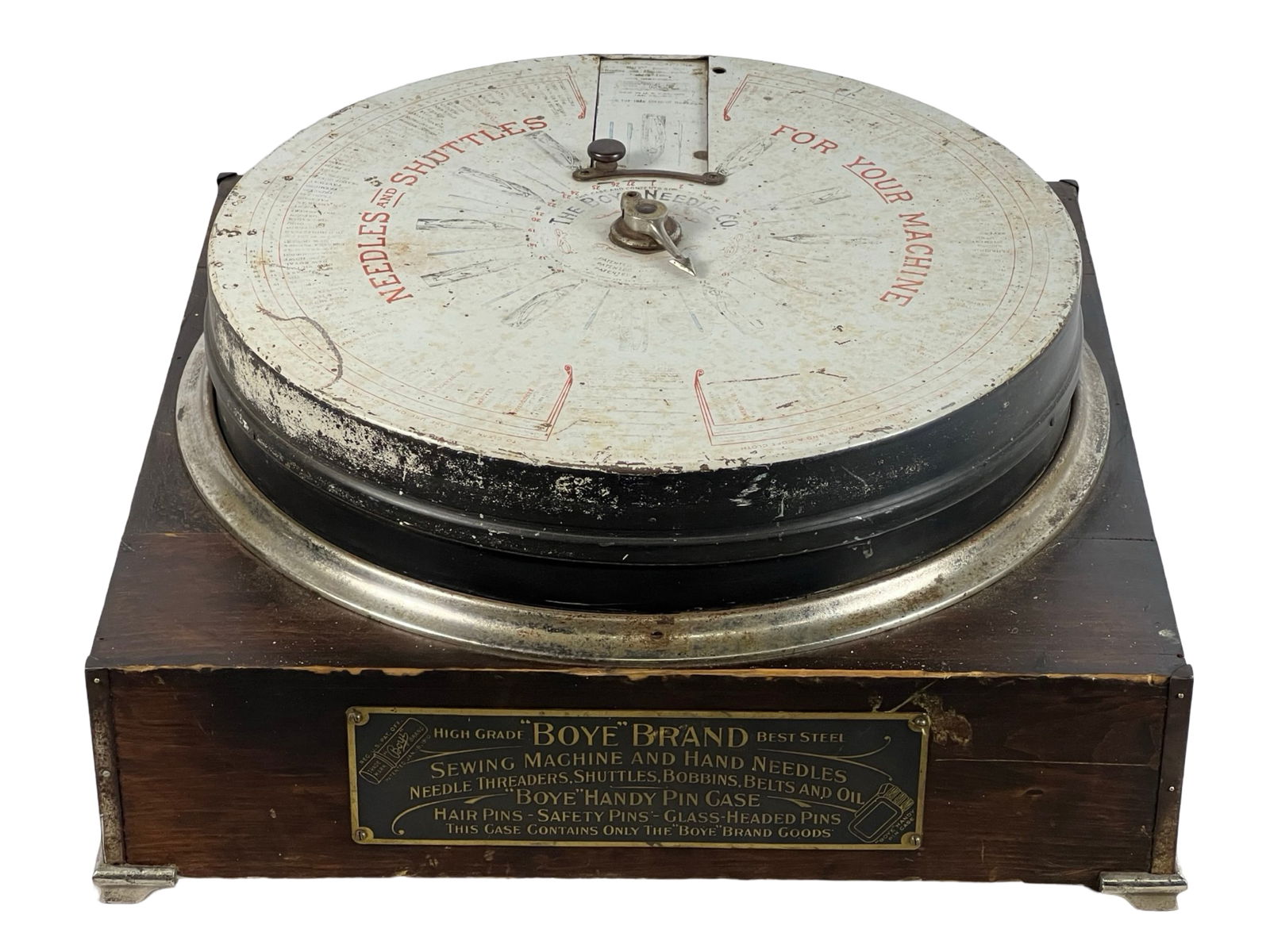 Antique Boye Brand Needle Store Dispenser Display (1 of 6)