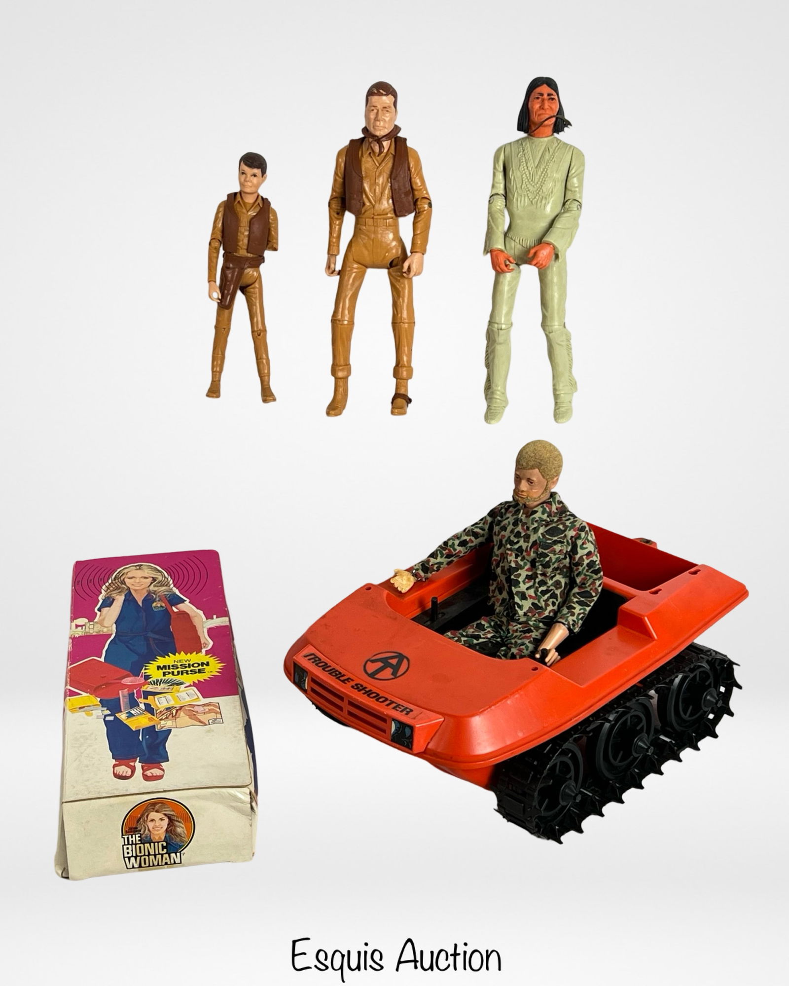 Vintage Action Figures- GI Joe, Johnny West, Bioni (1 of 6)