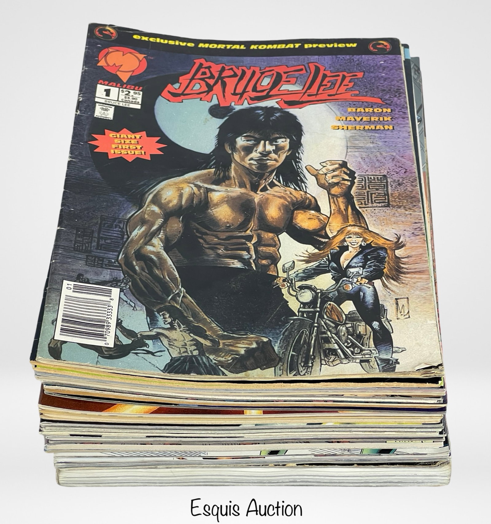 Group of Vintage Comic Books- Bruce Lee, Superhero: Group of Vintage Comic Books- Bruce Lee, Wolverine, Robin, Womder Woman, etc...