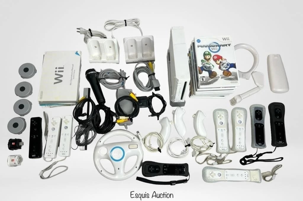 Nintendo Wii Video Game Console with Accessories (1 of 5)