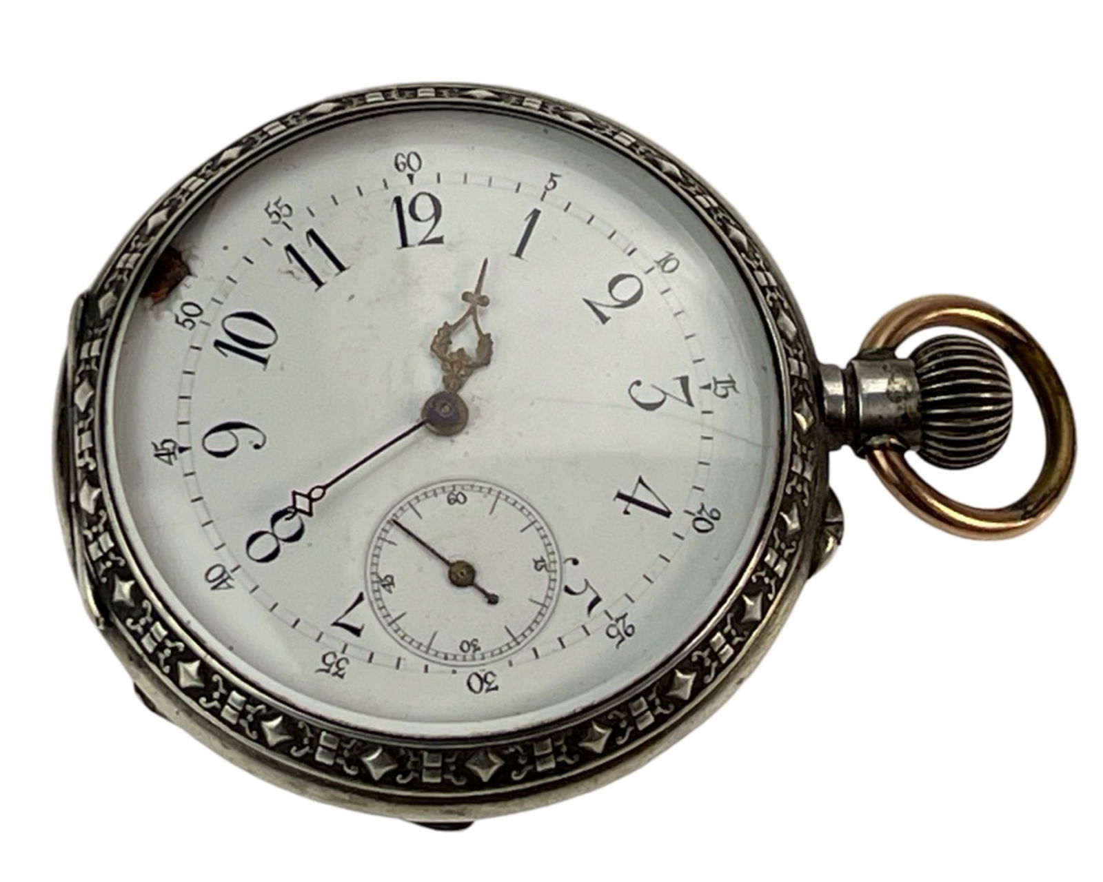 Antique .800 Silver Pocket Watch (1 of 6)