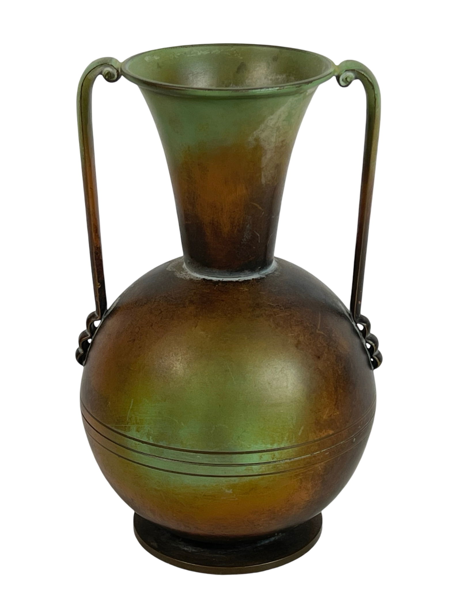 Carl-Einar Borgström Bronze Vase for Ystad Brons (1 of 4)