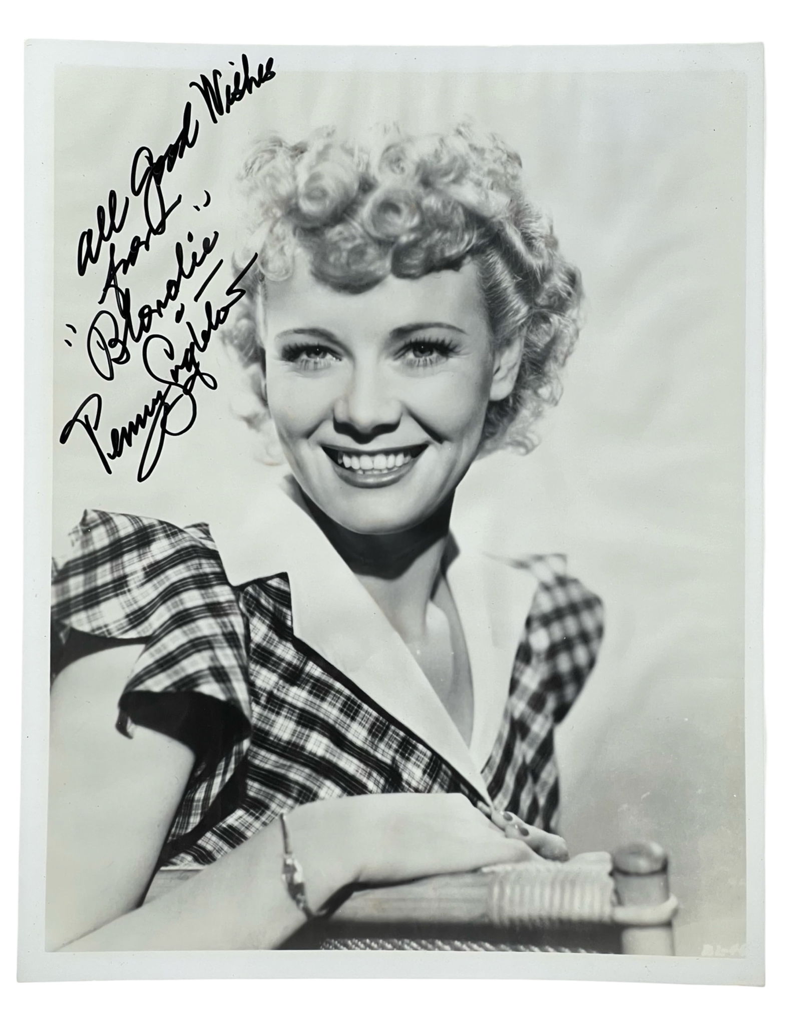 Penny Singleton Autographed Photograph (1 of 2)