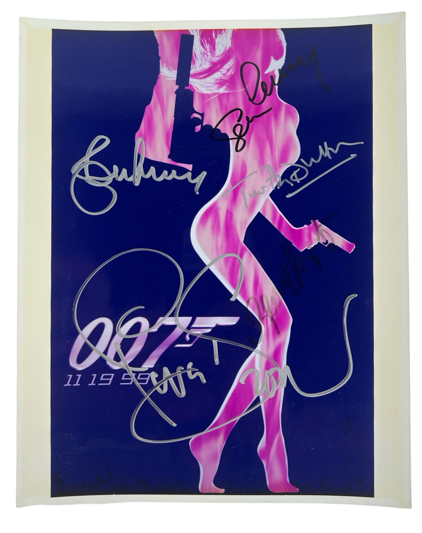 James Bond Cast Signed Photograph (1 of 3)