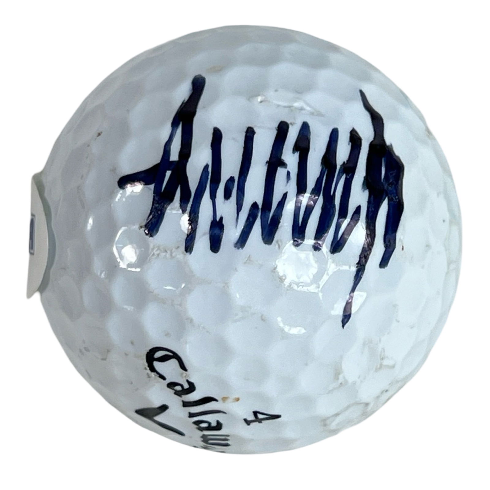 President Donald Trump Autographed Golf Ball (1 of 2)