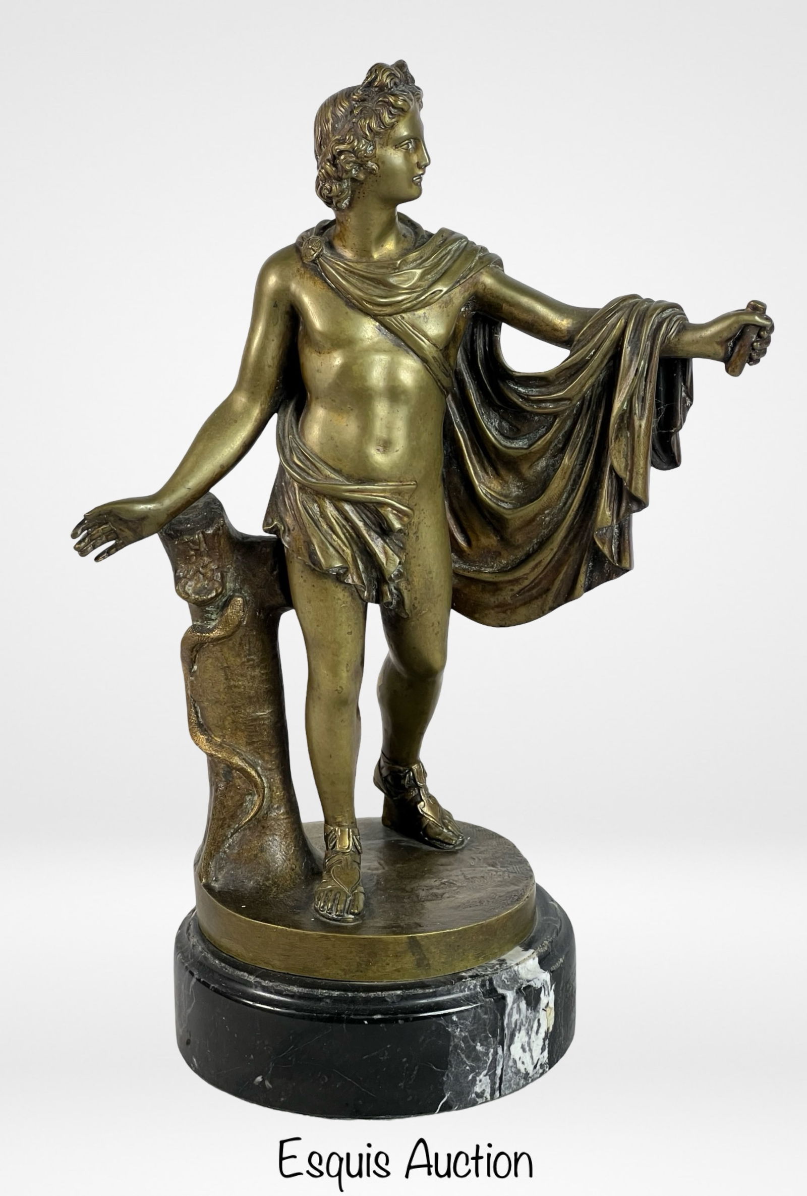 Belvedere Apollo Bronze Sculpture (1 of 3)
