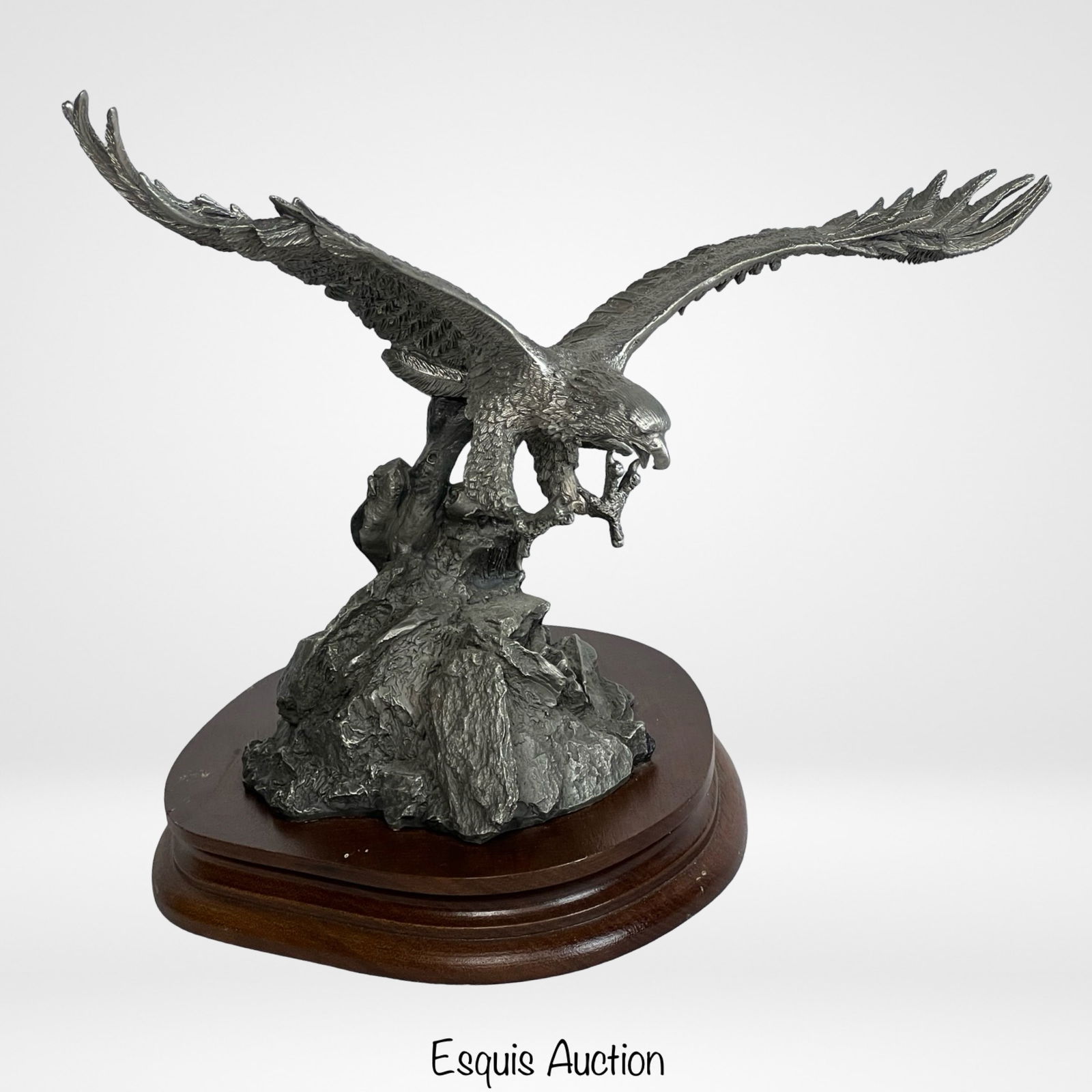 George de Lodzia Fine Pewter Eagle Sculpture (1 of 7)