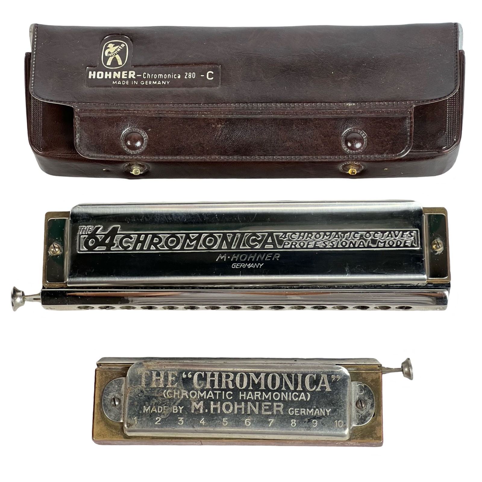 Hohner the 64 Chromonica C & Harmonica (1 of 3)